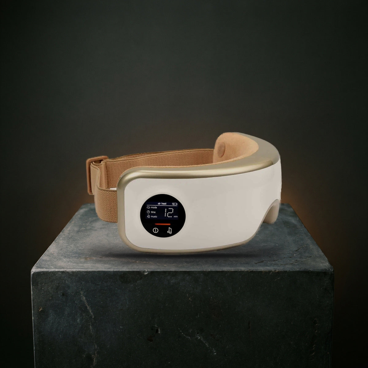 Hvilo Massagemask – displayen